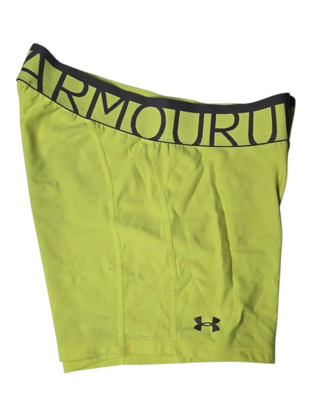 Under Armour Women’s Neon yellow Compression Athletic Shorts
